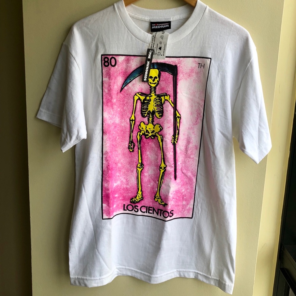 Lotería La Muerte Tee, Size M - The Hundreds